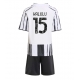 Juventus Pierre Kalulu #15 Domaci Dres za djecu 2025-26 Kratak Rukav (+ Kratke hlače) Juventus Pierre Kalulu #15 Domaci Dres za djecu 2025-26 Kratak Rukav (+ Kratke hlače)